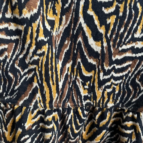 Anthropologie Jamie Zebra Peplum Tank - Picture 7 of 11